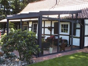 Terrassenüberdachung - Aufdachmontage