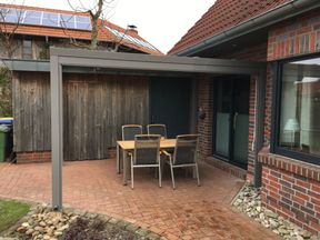 Freistehende Terrassenüberdachung